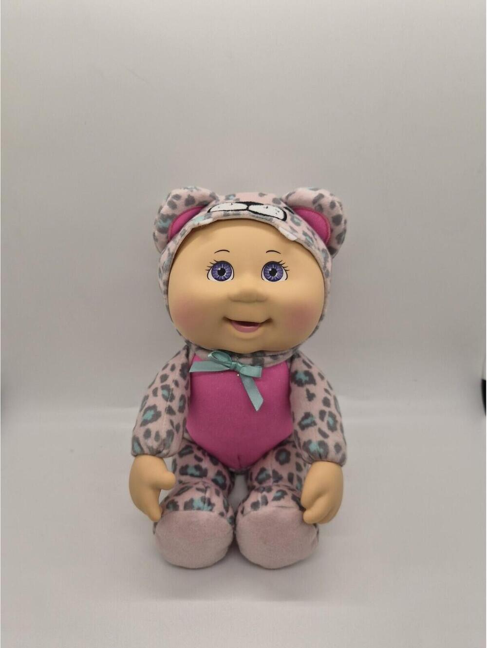 Cabbage Patch Kids 40th Birthday Winter Wonderland Kaitlyn Snow Leopard EUC
